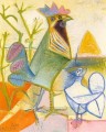Liberación del gallo 1944 cubismo Pablo Picasso
